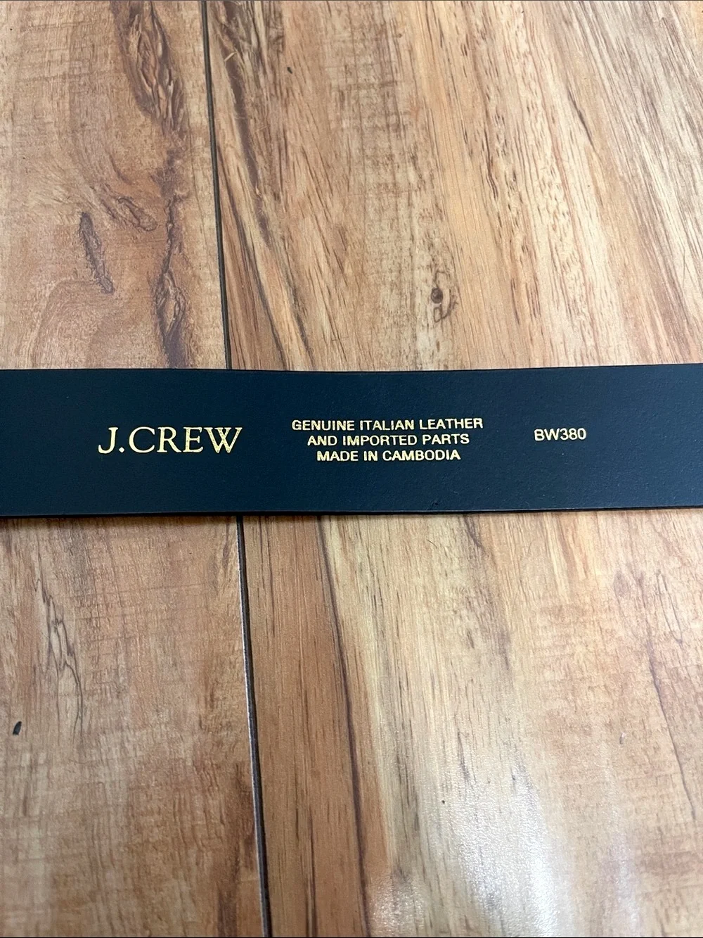 NWT J.Crew Oval Buckle Belt in Italian Leather - Picture 9 of 9